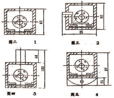 玻璃管雙色液位計外形尺寸圖