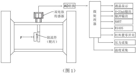 防爆型天然氣流量計(jì)工作原理圖